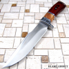 10.5" Survival Hunting Knife Wood Handle