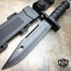 12.5" TACTICAL SURVIVAL Rambo Hunting FIXED BLADE KNIFE Army Bowie