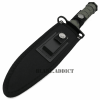 12" Tactical Camping Fixed Blade Knife + Sheath + Survival Kit