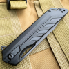 TAC-FORCE Military Tanto Pocket Knife Black