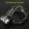 Rechargeable Headlamp 20000 Lumen LED Headlight 6 Modes Headlamp    *** FREE SHIPPING****