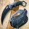 7.5" Military Tactical Hunting COMBAT Karambit FIXED BLADE KNIFE w Hard Sheath