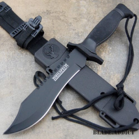 12" Hunter Fixed Blade Survival Knife w/ Sheath