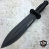 12" TACTICAL BOWIE SURVIVAL HUNTING KNIFE MILITARY DAGGER Fixed Blade