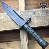 13" Bayonet Military Tactical Survival Hunting Knife Fixed Blade Rambo