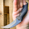 7.5" Military Tactical Hunting COMBAT Karambit FIXED BLADE KNIFE w Hard Sheath