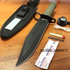 12" Tactical Camping Fixed Blade Knife + Sheath + Survival Kit