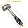 Outdoor Survival Tools for Bushcraft Hand Auger Wrench Woodworking Drill Survival Settler Tool Scotch Eye Auger.