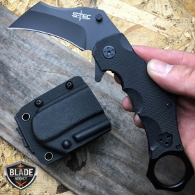 7.5" TACTICAL COMBAT KARAMBIT OPEN FOLDING POCKET KNIFE