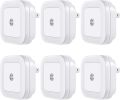 Wall Outlet LED Night Light Cool White (6 Pack)