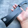 12" BLACK CLEAVER BLADE CHEF BUTCHER KNIFE Stainless Steel Full Tang Kitchen